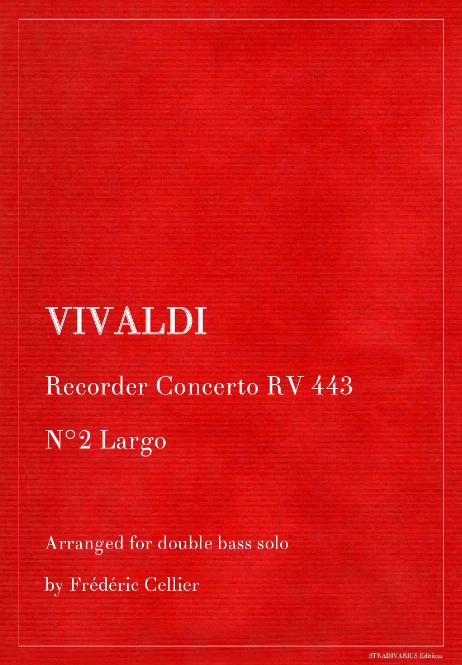 VIVALDI Antonio - Recorder Concerto RV 443