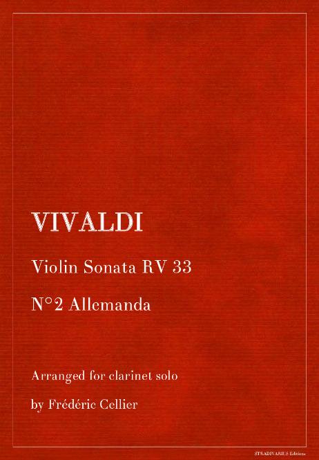 VIVALDI Antonio - Violin Sonata RV 33 