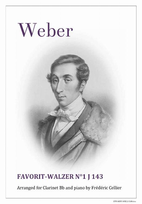 WEBER Carl Maria von - Favorit-Walzer N°1 J 143