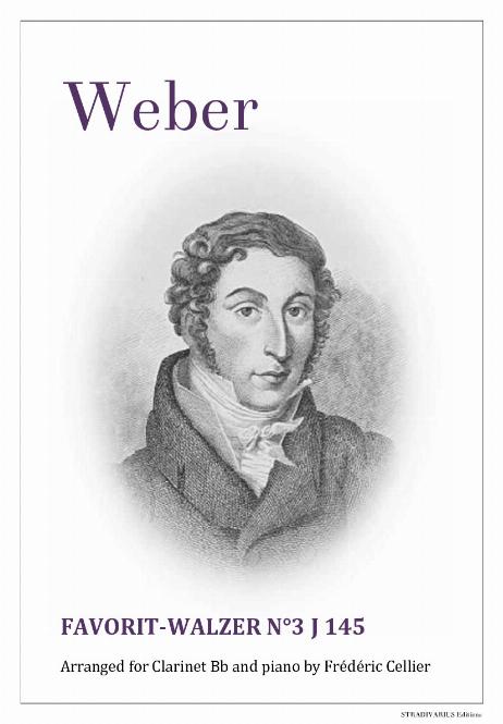 WEBER Carl Maria von - Favorit-Walzer N°3 J 145