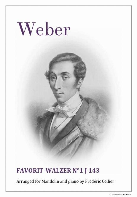 WEBER Carl Maria von - Favorit-Walzer N°1 J 143