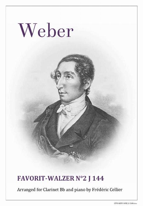 WEBER Carl Maria von - Favorit-Walzer N°2 J 144