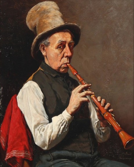 WIWEL Niels - A man playing the clarinet