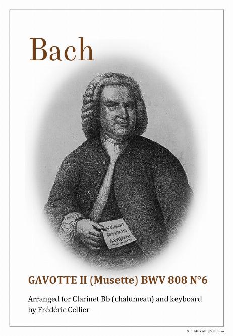 BACH Johann Sebastian - Suite Anglaise III BWV 808