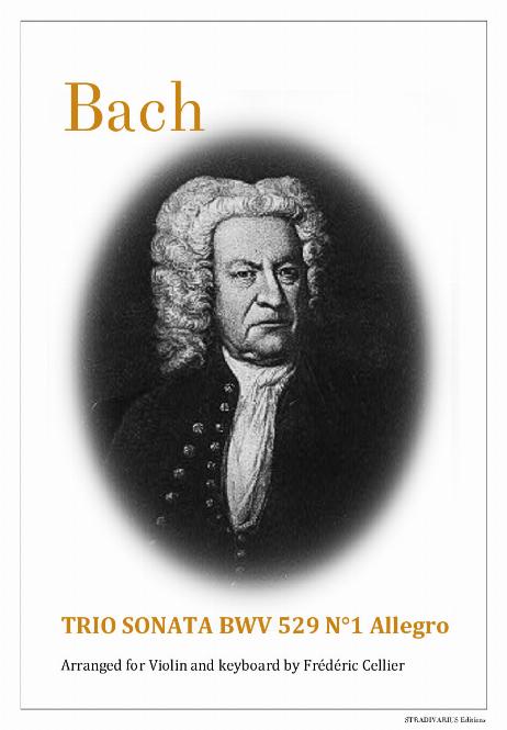 BACH Johann Sebastian - Trio Sonata V BWV 529