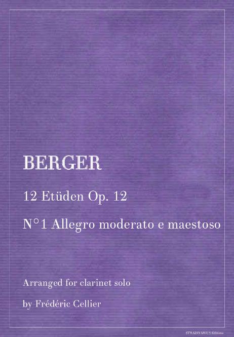 BERGER Ludwig - 12 Etüden Op. 12