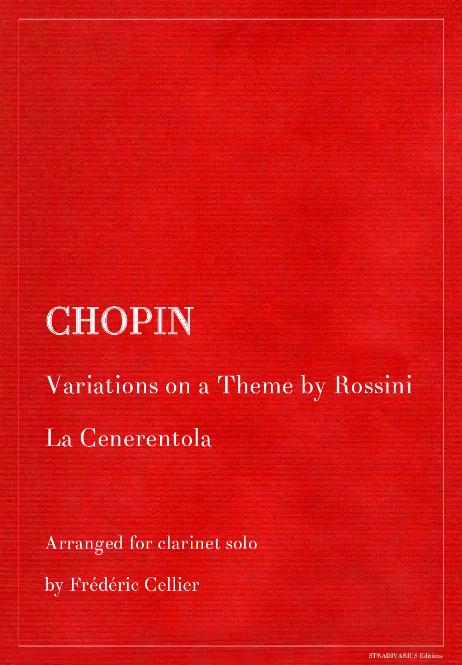 CHOPIN Fryderyk - Variations on a theme by Rossini 