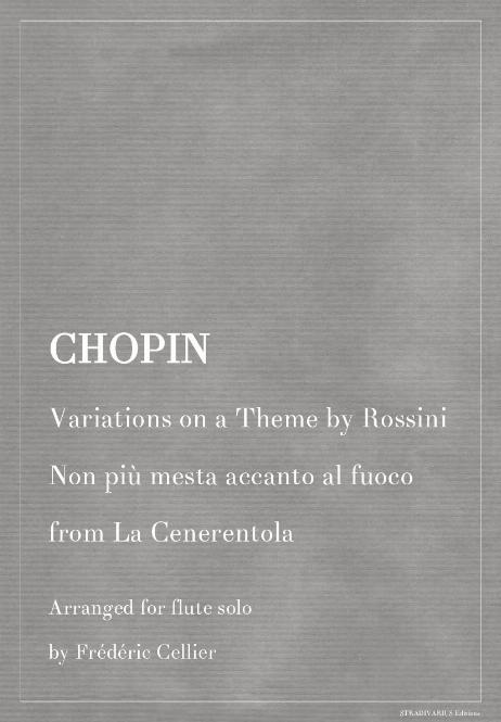 CHOPIN Fryderyk - Variations on a Theme by Rossini 