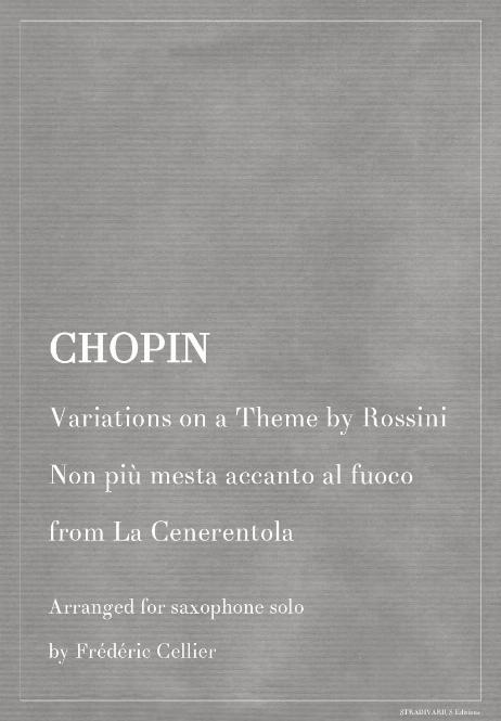 CHOPIN Fryderyk - Variations on a Theme by Rossini 