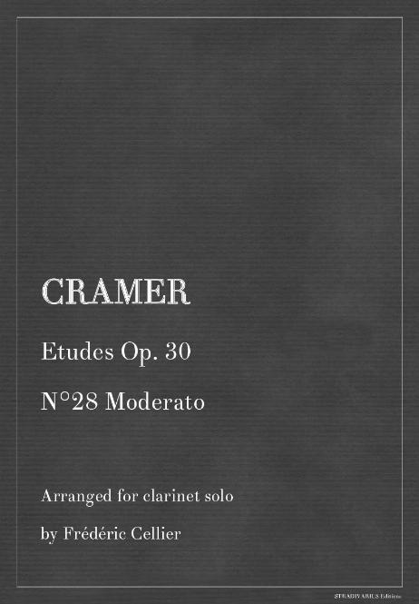 CRAMER Johann Baptist - Etudes Op. 30