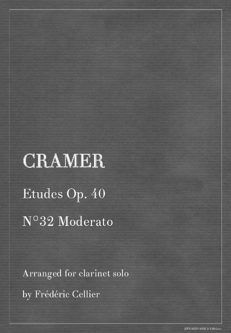 CRAMER Johann Baptist - Etudes Op. 40
