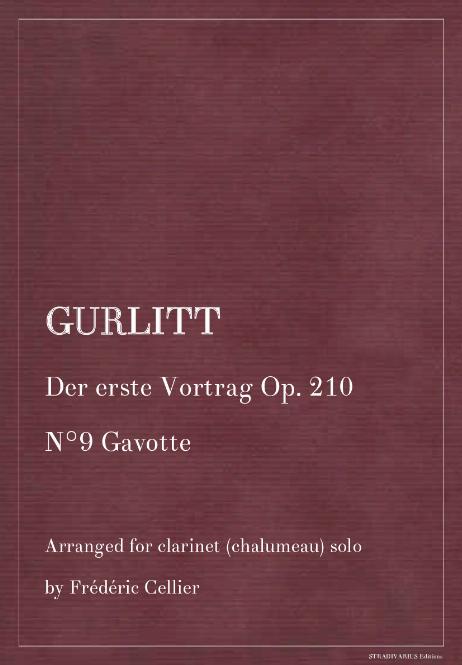 GURLITT Cornelius - Der erste Vortrag Op. 210