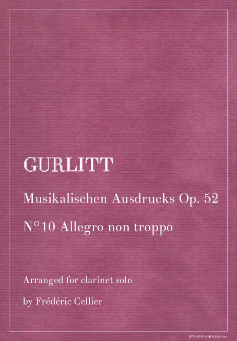 GURLITT Cornelius - Musikalischen Ausdrucks Op. 52