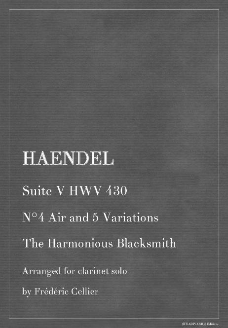 Haendel for Clarinet solo
