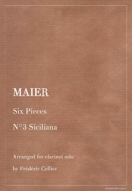 MAIER Amanda  - Six Pieces