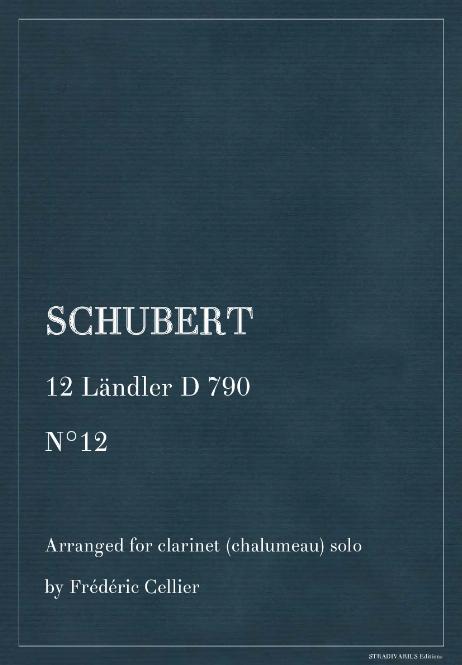 SCHUBERT Franz - 12 Ländler D 790