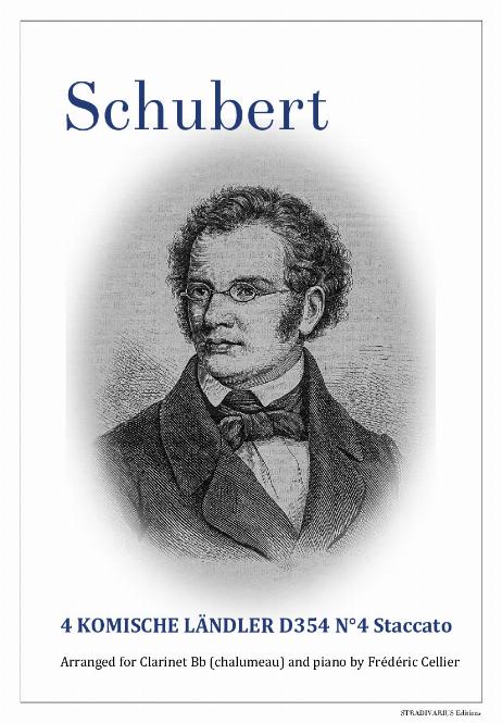 SCHUBERT Franz - 4 Komische Ländler D 354