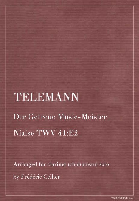 TELEMANN Georg Philipp - Der Getraue Music-Meister